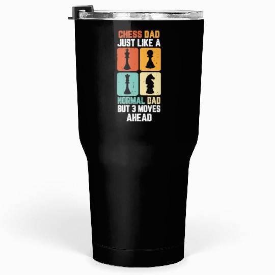 Cool Chess Player Art 10 Tumblers 30 Oz