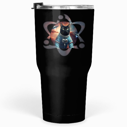 Space Cat Science Tumblers 30 Oz