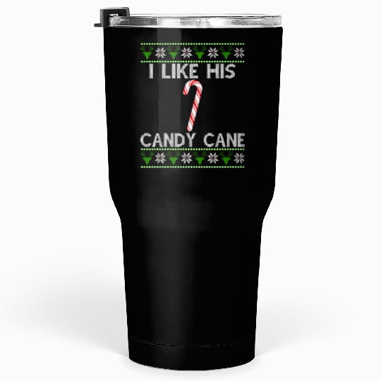 Family Ugly Christmas Couple Matching Funny Tumblers 30 Oz