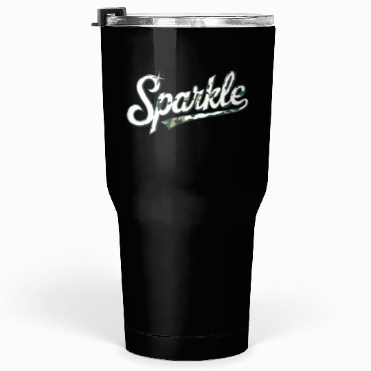The Sparkle Army Camouflage Tumblers 30 Oz