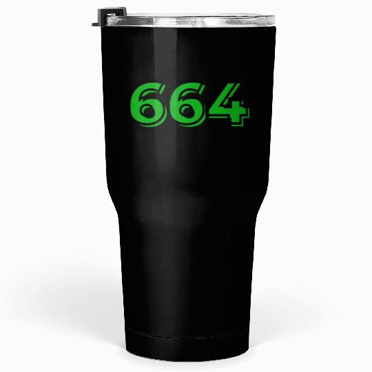 664 GREEN Tumblers 30 Oz