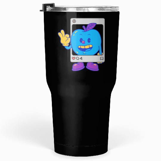 Fruit Funny Tumblers 30 Oz