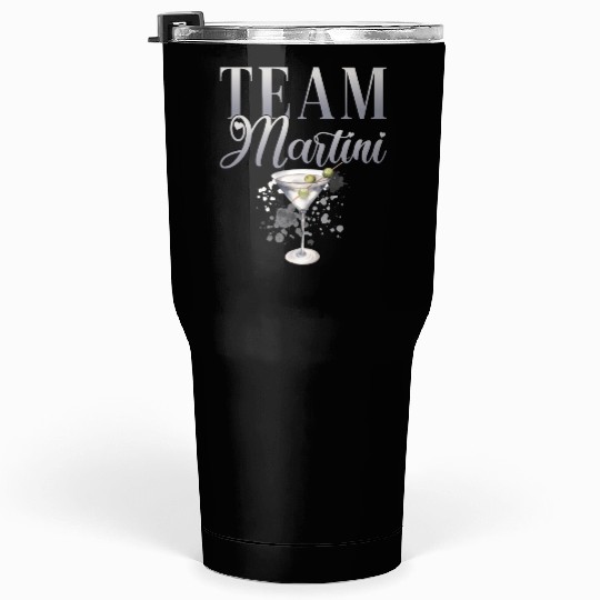 Team Martini Cocktail Bartender Tumblers 30 Oz