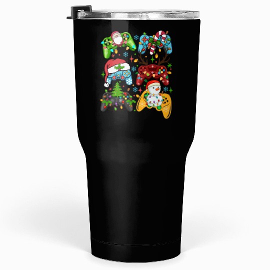 Christmas gaming Tumblers 30 Oz