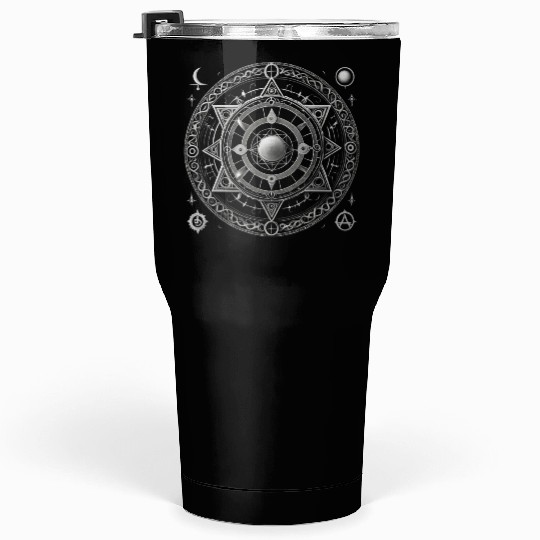 Cosmic Mandala Design Tumblers 30 Oz