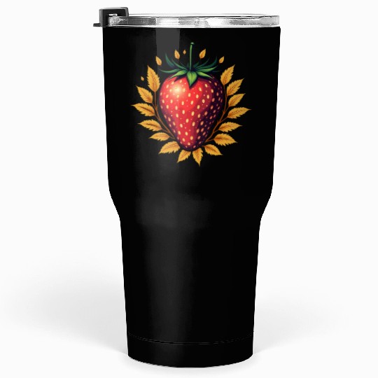 strawberry Tumblers 30 Oz