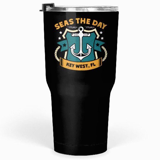 Key-West SEAS A DAY KEY-WEST SEAS Yachting Tumblers 30 Oz