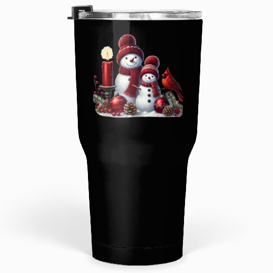 Snowman Christmas, Funny Snowman Tumblers 30 Oz