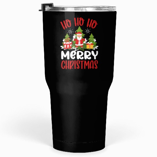 HOHOHO MERRY CHRISTMAS Tumblers 30 Oz