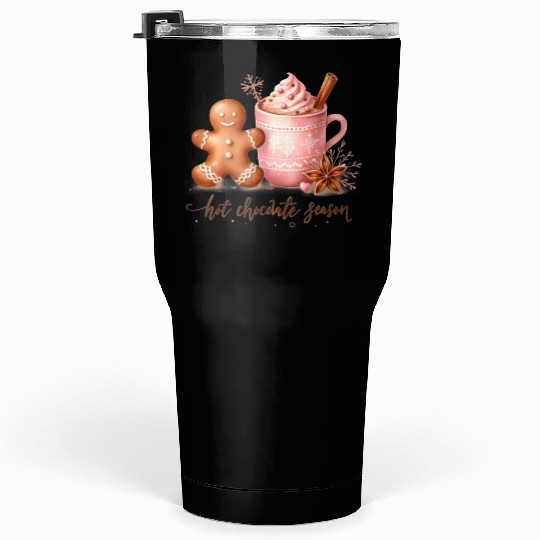 Hot Chocolate Season Tumblers 30 Oz