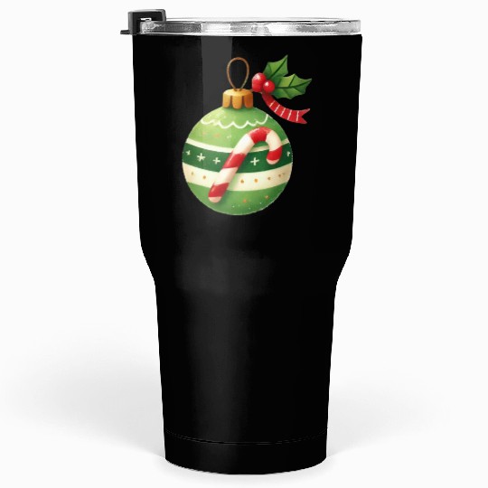 Merry Christmas, Christmas Coquette Bow Tumblers 30 Oz