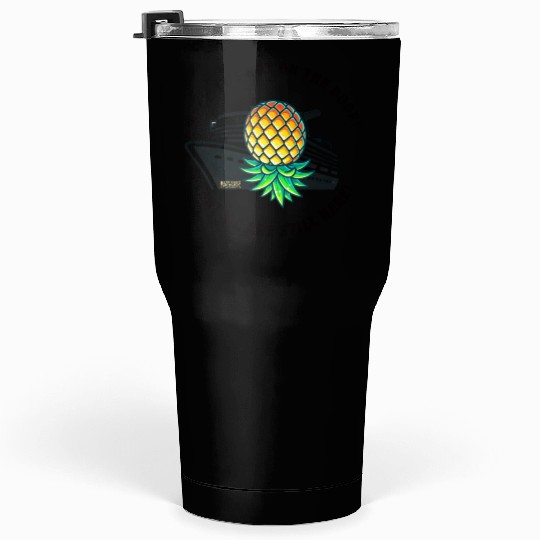 Cruising Pineapple Rebels Tumblers 30 Oz