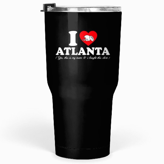 Groovy I Love Atlanta Tumblers 30 Oz