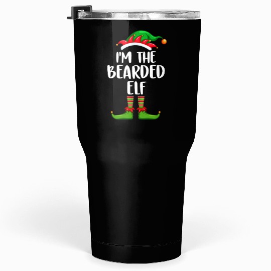 I'm The Bearded Elf Tumblers 30 Oz Matching Family