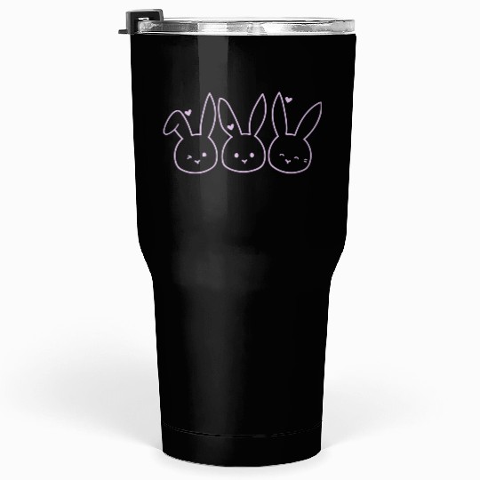 Happy Easter Bunny, Easter Day Tumblers 30 Oz