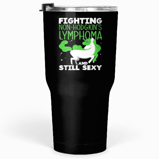 Non-Hodgkin Lymphoma Awareness Still Sexy Tumblers 30 Oz