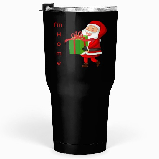 Santa's Joyful Return Tumblers 30 Oz