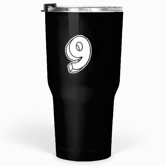 Coloring Tumblers 30 Oz: Number 9 – Creative Birthday Keeps