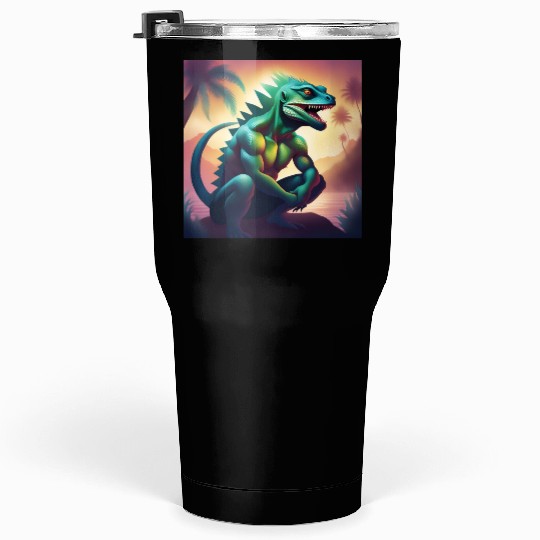 Mutant Lizard Man Tumblers 30 Oz