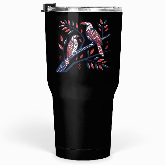 birds Tumblers 30 Oz