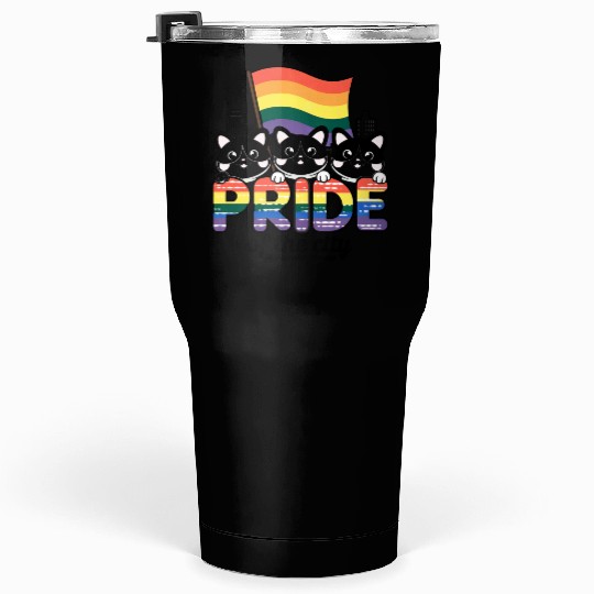 Pride of Jacksonville City Florida USA Rainbow Fla Tumblers 30 Oz
