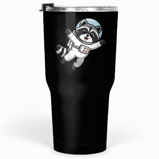 Astro Racoon for Kids Astronaut Tumblers 30 Oz