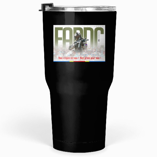 Support to the Armed Forces of DR Congo Tumblers 30 Oz