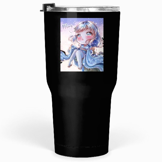 Legendary Chibi Mary Active Tumblers 30 Oz