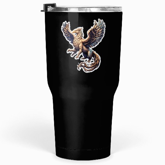 Celestial Griffin Soars Tumblers 30 Oz