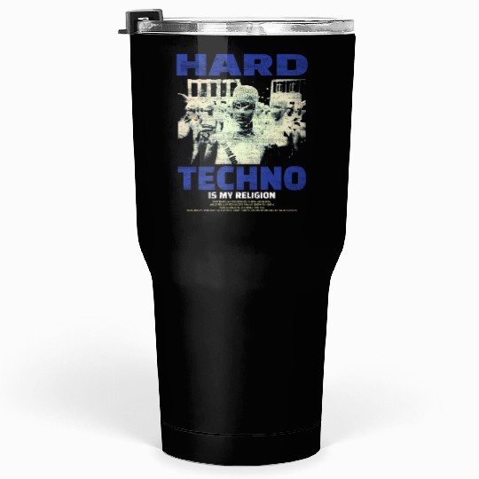 Techno House Party EDM Festival Goa Electro Rave Tumblers 30 Oz
