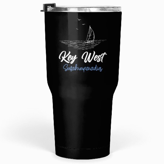 FLORIDA KEYS SEA ADVENTURES IN KEY-WEST Keys Tumblers 30 Oz