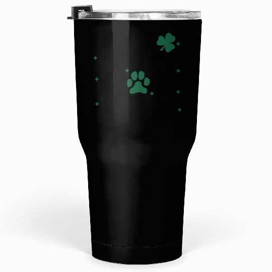 One Lucky Dog Mom Tumblers 30 Oz