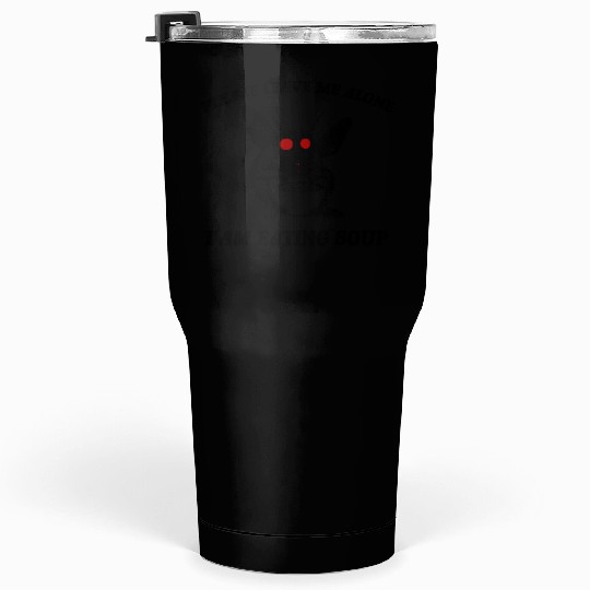 Retro Mothman Eating Soup Cryptid 90s Tumblers 30 Oz