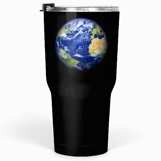 Planet Earth – Realistic Globe Environmental Art Tumblers 30 Oz