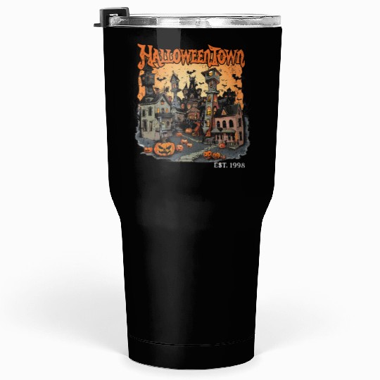 Halloween Town Tumblers 30 Oz