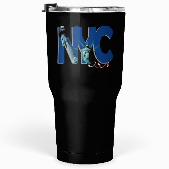 Art of Statue of Liberty Tumblers 30 Oz