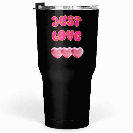 Just Love: Y2K 2000s Heart Tumblers 30 Oz