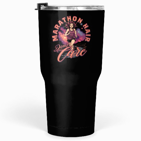 Marathon Marathoner Running Tumblers 30 Oz