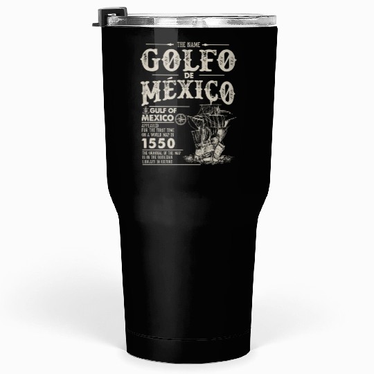 Vintage Gul of Mexico Exploration Tumblers 30 Oz