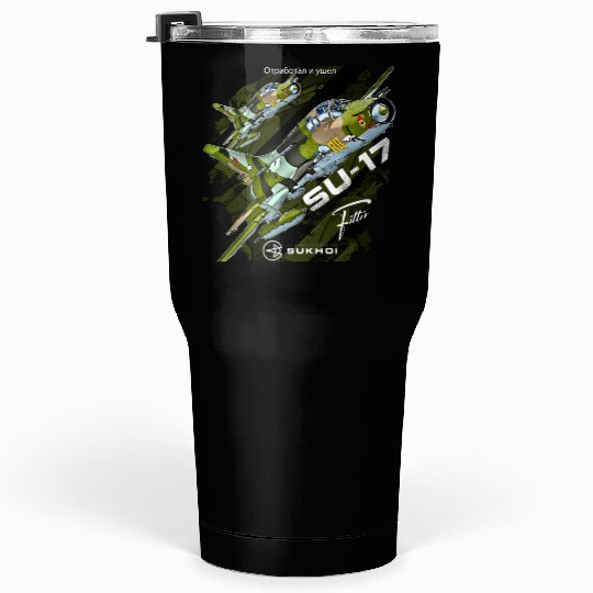 Sukhoi Su-17 Fitter – Iconic Soviet Jet Tumblers 30 Oz