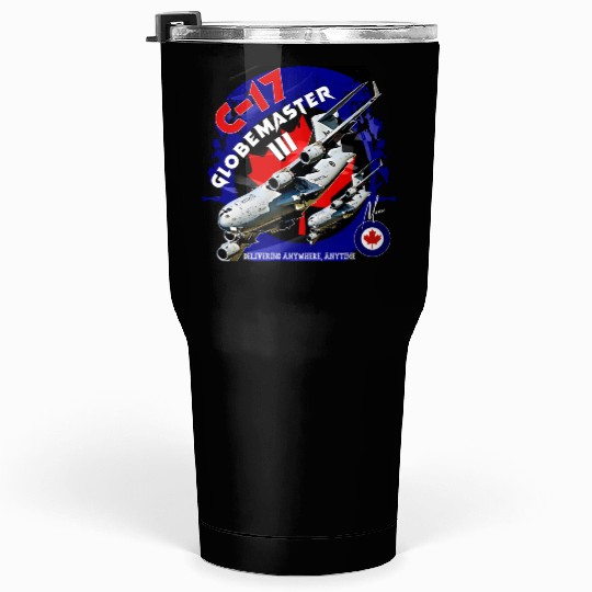 Royal Canadian Air Force C-17 Globemaster Tumblers 30 Oz