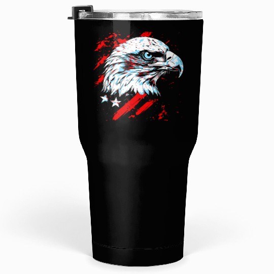 Symbol of America - American Bald Eagle Tumblers 30 Oz