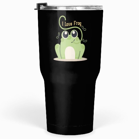 i love frog Tumblers 30 Oz