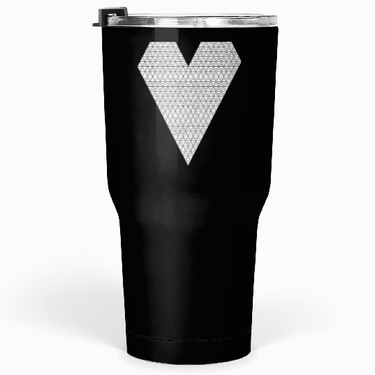 D20 Heart Invert Tumblers 30 Oz
