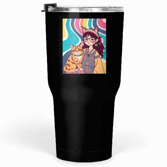 CAT MOM Tumblers 30 Oz
