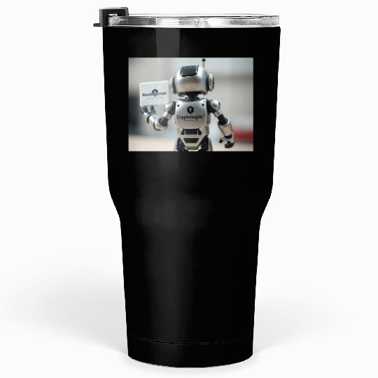 Rocketman Robot Tumblers 30 Oz
