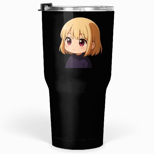 Cha Hae-In chibi version Tumblers 30 Oz