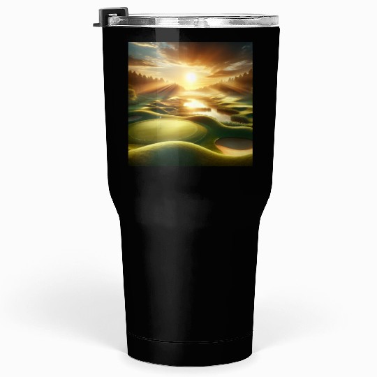 Sunrise Golf Course Tumblers 30 Oz