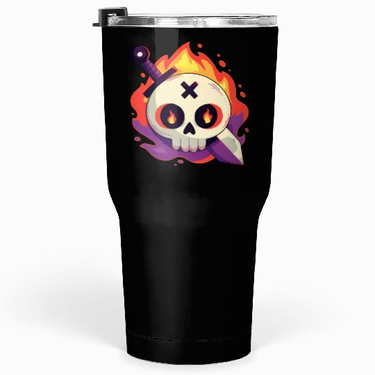 skull Tumblers 30 Oz