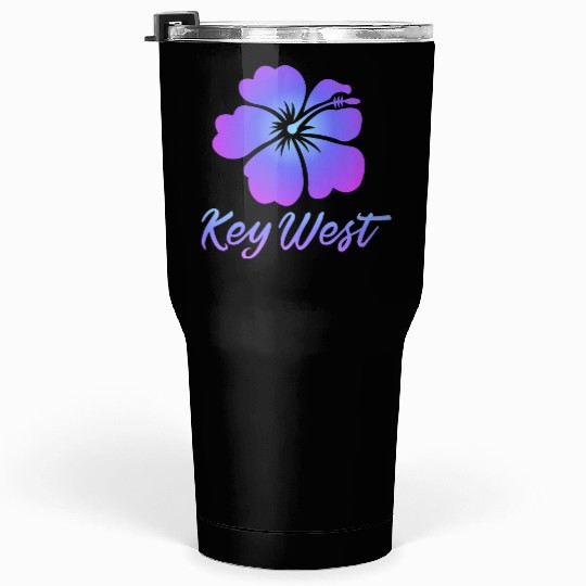 Key West Hibiscus Tumblers 30 Oz